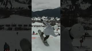 Snowboard Backflip [upl. by Kimberlyn]