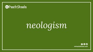 neologism  Pronunciation in English [upl. by Leahcimnaes]