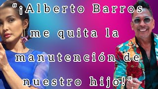 Sigue el PLEITO💥 LuzEle niega que Alberto Barros le dé dinero‼️ [upl. by Dareg]