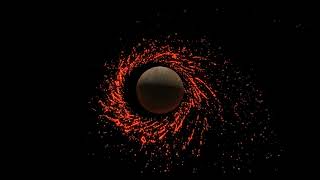 Roche Limit Simulation [upl. by Langill]