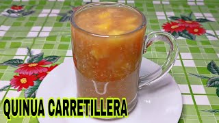 DESAYUNO DE QUINUA Quinua de Carretilla Receta Peruana [upl. by Hama]