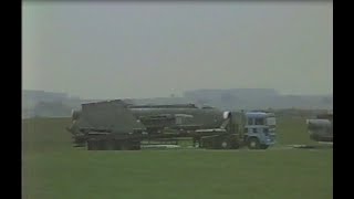 RAF Binbrook Ligtnings24th June 1988 [upl. by Cardie]