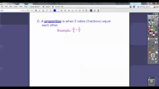 Ratios Proportions and Geometric Means  Section 61 [upl. by Suiradel]