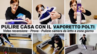 🎀SCOPA A VAPORE POLTI SV440 DOUBLE🌸  RECENSIONE E PULIZIE ESTREME DI CASA 🏡 Alessandravi2021 [upl. by Levinson685]