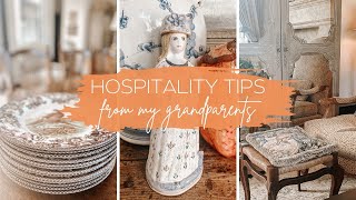 6 Hospitality Tips I Learned From My Grandparents [upl. by Alesiram]