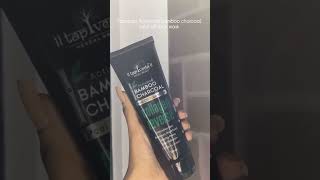 Face tech bamboo charcoal peel off mask  skincare charcoalmask youtubeshorts facemask [upl. by Ademla881]