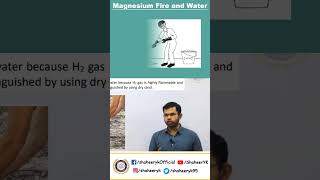 Magnesium Fire and Water  Electrochemistry  ykSIr shorts [upl. by Georgine773]