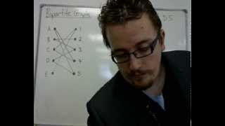 AQA Decision 1 602 Bipartite Graphs and the Alternating Path Algorithm [upl. by Three818]