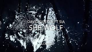 David Guetta ft Sia  She wolf  Slowed [upl. by Forsyth]