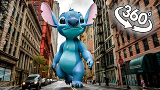 I summoned Stitch in Real Life and he destroyed everything  4K VR [upl. by Eded]