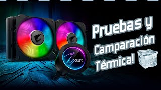 Enfriamiento Líquido con Pantalla LCD AORUS 280 RGB ¿Además de Diseño Espectacularlo Recomiendo [upl. by Dow]