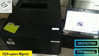 HP LaserJet Pro 200 M251nw Wireless Color Printer [upl. by Duahsar]