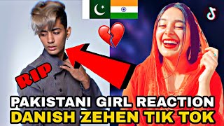 Pakistani Girl React on Danish Zehen TIKTOK VIDEOS  Danish Zehen Tik Tok  MEHLASH reacts [upl. by Fanechka808]