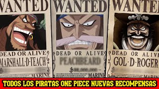 TODAS LAS RECOMPENSAS DE ONE PIECE [upl. by Hirasuna]