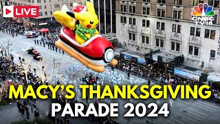 Macys Parade 2024 LIVE Macys Thanksgiving Day Parade In New York USA  Thanksgiving 2024  N18G [upl. by Leo]