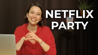 UZAKTAN ARKADAŞINLA FİLM İZLE NETFLİX PARTY [upl. by Salim746]