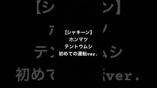 【シャキーン】ホンマツテントウムシ 初めての運転ver シャキーン 運転 shorts [upl. by Elleinnad]