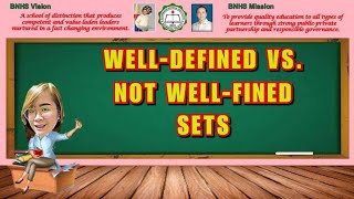 WELLDEFINED VS NOT WELLDEFINED SETS [upl. by Parfitt]