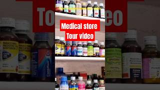 Medical store tour video  krishna medicose pharmacyshop medicalstore tourvlog minivlog [upl. by Goebel]