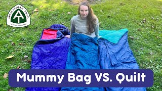 How to Choose a SLEEPING BAG for the Appalachian Trail [upl. by Poppo]