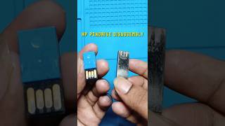 HP 32GB pendrive disassembly Not work Problem how to Open HP steel pendrive diy pendrive memory [upl. by Eerak658]