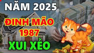 Tử vi năm 2025 tuổi ĐINH MÃO 1987 trời ban vận lành rũ mọi xui xẻo LỘC RƠI ĐẦY NHÀ [upl. by Geer562]