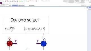 Elektrostatika Coulomb [upl. by Cavanagh]