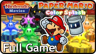 Paper Mario Color Splash  Full Game [upl. by Elleval]