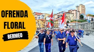 Ofrenda floral Bermeo arrantzale eguna 2023 [upl. by Metabel72]