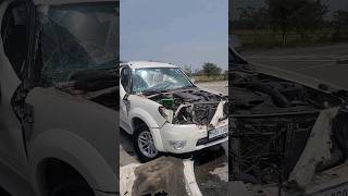 Ford Endeavor और ट्रेक newslineindia accidenttruck [upl. by Wolf711]