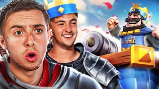 ON SEST RÉGLÉ AVEC INOXTAG sur Clash Royale  1vs1 ultime [upl. by Ettevey]