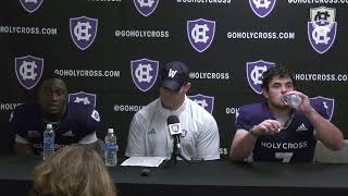 Football vs Yale Postgame Press Conference 09212024 [upl. by Eelra]