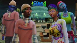 COLORFUL AURA  NEON GUTS  The StrangerVille residents notice the town changing  The Sims4 [upl. by Cully]