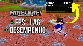 ðŸ”§MINECRAFT BEDROCK COMO AUMENTAR FPS E DESEMPENHO EM PC FRACOðŸ”¥ Otimizeo Facilmente Agoraâœ”ï¸ [upl. by Ennirroc]