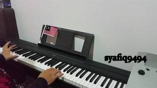 Putera Band  Rebahku Tanpamu Piano Cover [upl. by Bordie]