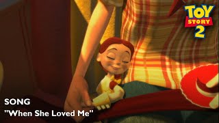 Toy Story 2 1999  quotWhen She Loved Mequot Song [upl. by Reagen]