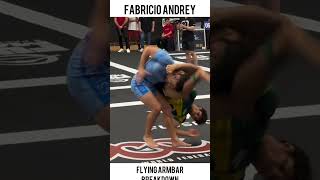 Heres a breakdown of Fabricio Andreys INSANE flying triangle martialarts [upl. by Seward]