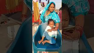 dadi ne akshat ko pagal bana diya 🤣😂😂🤣😂 comedy funny haircut [upl. by Bethesde]