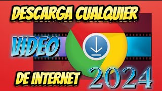 Cómo DESCARGAR VIDEOS de Cualquier Página web 2024  fácil y rápido [upl. by Palmira900]