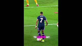 Kylian Mbappe last words to PSG football mbappe shorts realmadrid psg [upl. by Uzzial888]