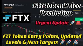 Ftt Token price prediction  Ftx coin price prediction  Ftx token price prediction [upl. by Dirtsa]