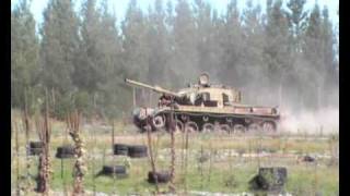 Centurion Main Battle Tank Driving at Tanks For Everything Christchurch New Zealand [upl. by Nenerb]