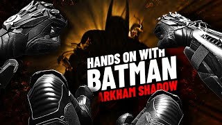 I Played BATMAN ARKHAM SHADOW  The Best VR Game of 2024 [upl. by Inaej612]