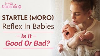 Moro Reflex Startle Reflex In Babies Is It Good Or Bad How to Control It [upl. by Kcinom]