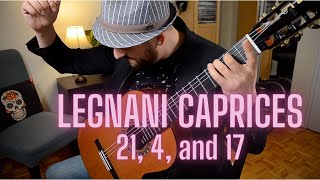 Legnani Caprices Nos 21 4 and 17 [upl. by Anaihs]