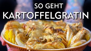 Schnelles Kartoffelgratin Rezept [upl. by Nage582]