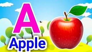 Phonics Song 2 with TWO Words in 3DA For Airplane  ABC Alphabet Songs with Sounds for Children [upl. by Etnauq]