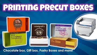 Print Boxes No Cutting No Creasing Needed [upl. by Akahc]