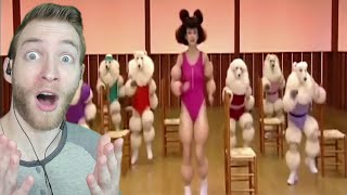 THE WEIRDEST WORKOUT EVER Reacting to quotWeird Workout Videosquot  JonTron [upl. by Siger]