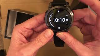 Unboxing Garmin Epix Gen 2 Sapphire Titanium Watch How To Set Up Garmin Epix Gen 2 Sapphire Titanium [upl. by Welton]